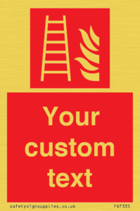 FV7335: Custom Fire Ladder