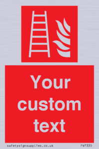 FV7335: Custom Fire Ladder