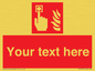 FV7337: Custom Fire Alarm call point