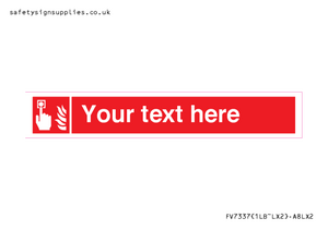 FV7337: Custom Fire Alarm call point