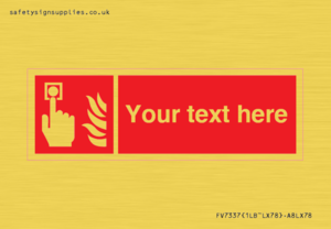 FV7337: Custom Fire Alarm call point
