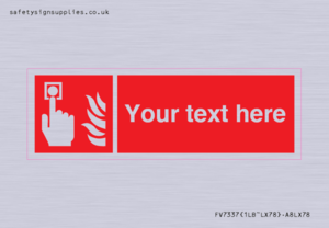FV7337: Custom Fire Alarm call point