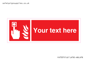 FV7337: Custom Fire Alarm call point