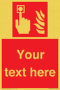 FV7337: Custom Fire Alarm call point