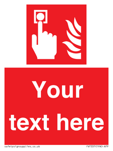 FV7337: Custom Fire Alarm call point