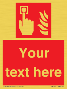 FV7337: Custom Fire Alarm call point