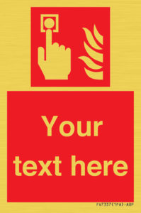 FV7337: Custom Fire Alarm call point