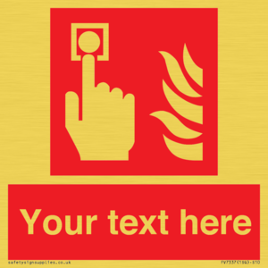 FV7337: Custom Fire Alarm call point