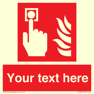 FV7337: Custom Fire Alarm call point