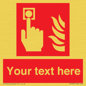 FV7337: Custom Fire Alarm call point