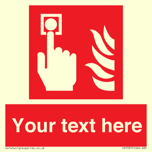 FV7337: Custom Fire Alarm call point