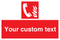 FV7338: Custom Fire Emergency telephone