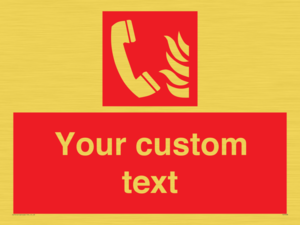 FV7338: Custom Fire Emergency telephone