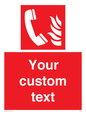 FV7338: Custom Fire Emergency telephone