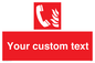 FV7338: Custom Fire Emergency telephone