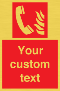 FV7338: Custom Fire Emergency telephone