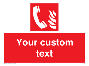 FV7338: Custom Fire Emergency telephone
