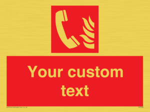 FV7338: Custom Fire Emergency telephone