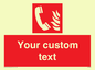 FV7338: Custom Fire Emergency telephone