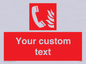 FV7338: Custom Fire Emergency telephone