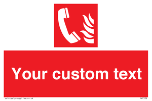 FV7338: Custom Fire Emergency telephone