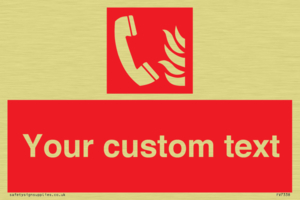FV7338: Custom Fire Emergency telephone