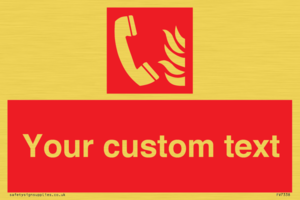 FV7338: Custom Fire Emergency telephone