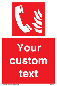 FV7338: Custom Fire Emergency telephone