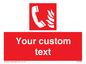 FV7338: Custom Fire Emergency telephone