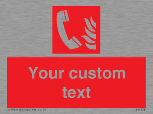 FV7338: Custom Fire Emergency telephone