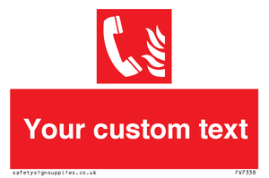 FV7338: Custom Fire Emergency telephone