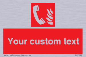 FV7338: Custom Fire Emergency telephone