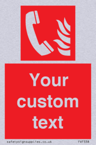 FV7338: Custom Fire Emergency telephone
