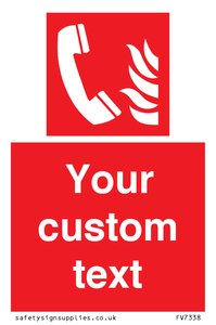 FV7338: Custom Fire Emergency telephone