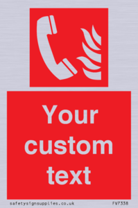 FV7338: Custom Fire Emergency telephone