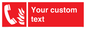 FV7338: Custom Fire Emergency telephone