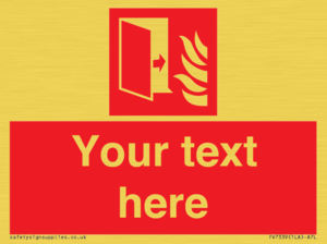 FV7339: Custom Fire Protection door