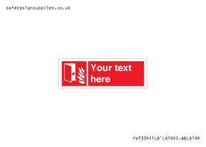 FV7339: Custom Fire Protection door