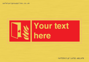 FV7339: Custom Fire Protection door