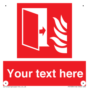 FV7339: Custom Fire Protection door