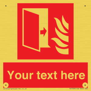 FV7339: Custom Fire Protection door