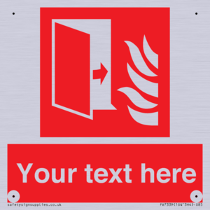 FV7339: Custom Fire Protection door