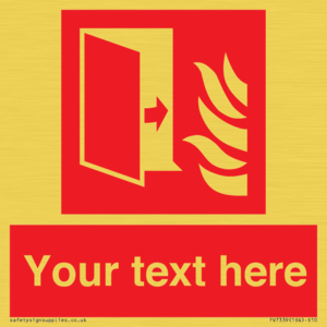 FV7339: Custom Fire Protection door