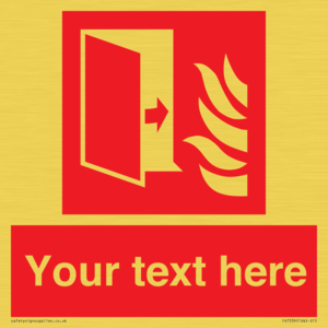 FV7339: Custom Fire Protection door