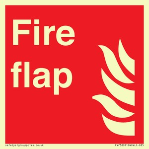 FV7380: Fire flap