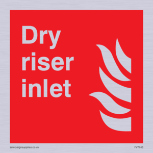 FV7745: Dry riser inlet