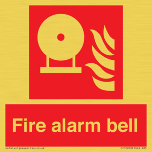 FZ10070: Fire alarm bell