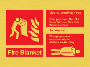 FZ15701: Fire Blanket - Instructions for use