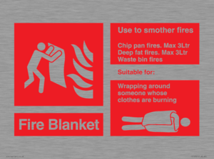 FZ15701: Fire Blanket - Instructions for use