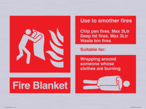 FZ15701: Fire Blanket - Instructions for use